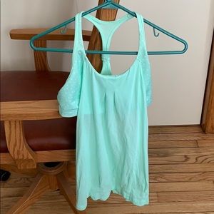 Sea foam green Lululemon tank